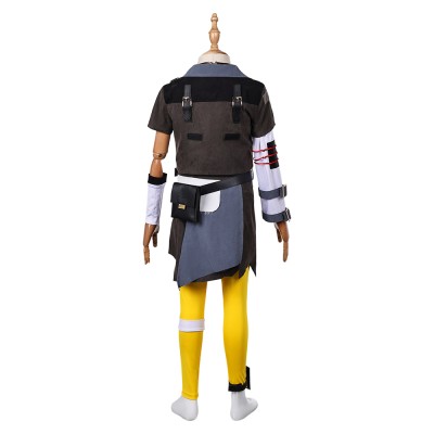 Arcane: League of Legends Isha Kids Children Cosplay Costume Halloween Carnival Outfit