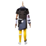 Arcane: League of Legends Isha Kids Children Cosplay Costume Halloween Carnival Outfit