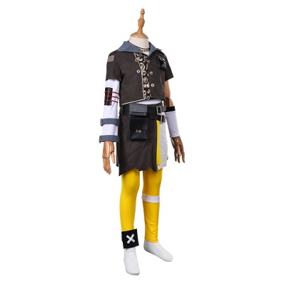 Arcane: League of Legends Isha Kids Children Cosplay Costume Halloween Carnival Outfit