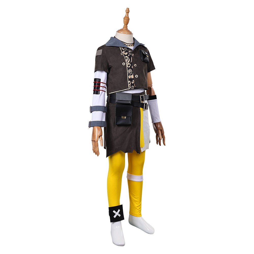 Arcane: League of Legends Isha Kids Children Cosplay Costume Halloween Carnival Outfit