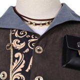 Arcane: League of Legends Isha Kids Children Cosplay Costume Halloween Carnival Outfit
