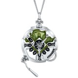 Arcane: League of Legends Ekko Pocket Watch Pendant Necklace Accessories Cosplay Costume Halloween Carnival
