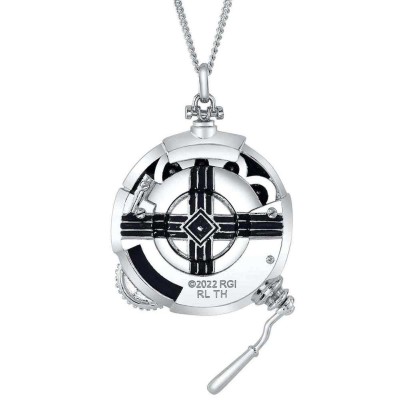 Arcane: League of Legends Ekko Pocket Watch Pendant Necklace Accessories Cosplay Costume Halloween Carnival