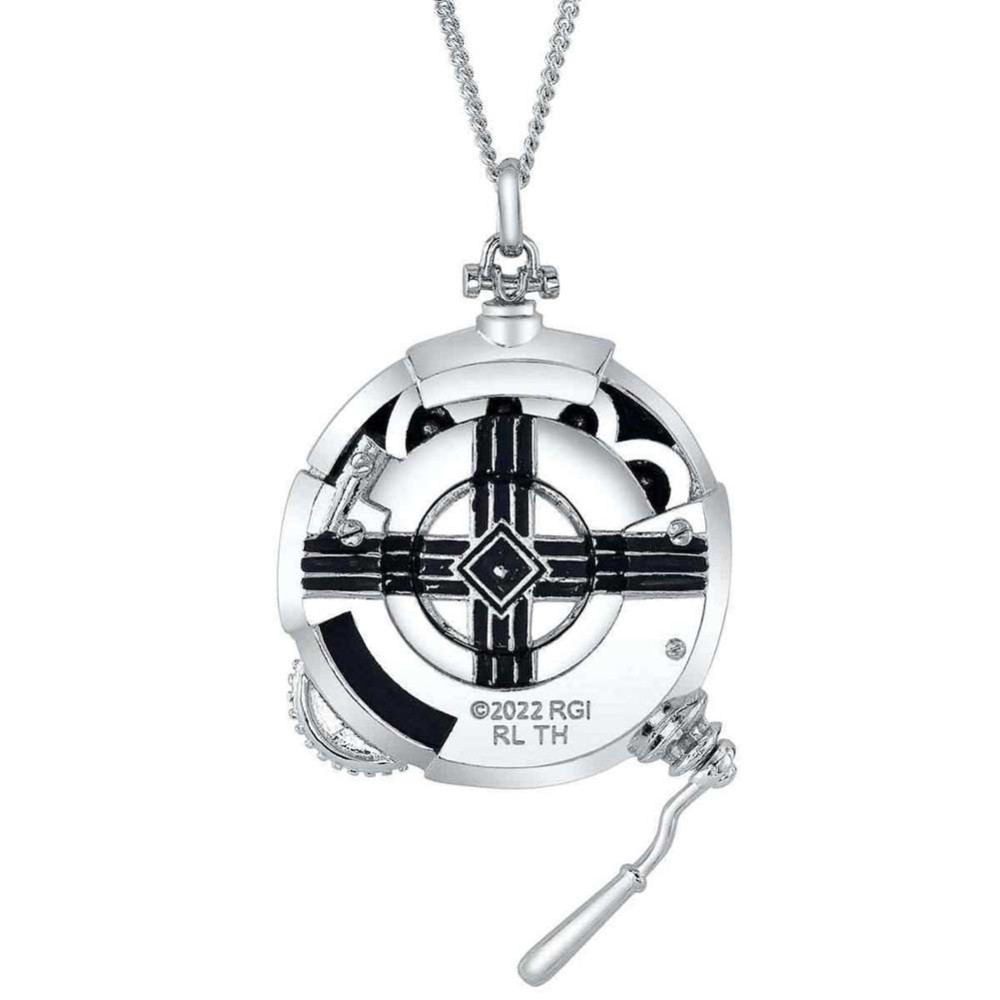 Arcane: League of Legends Ekko Pocket Watch Pendant Necklace Accessories Cosplay Costume Halloween Carnival
