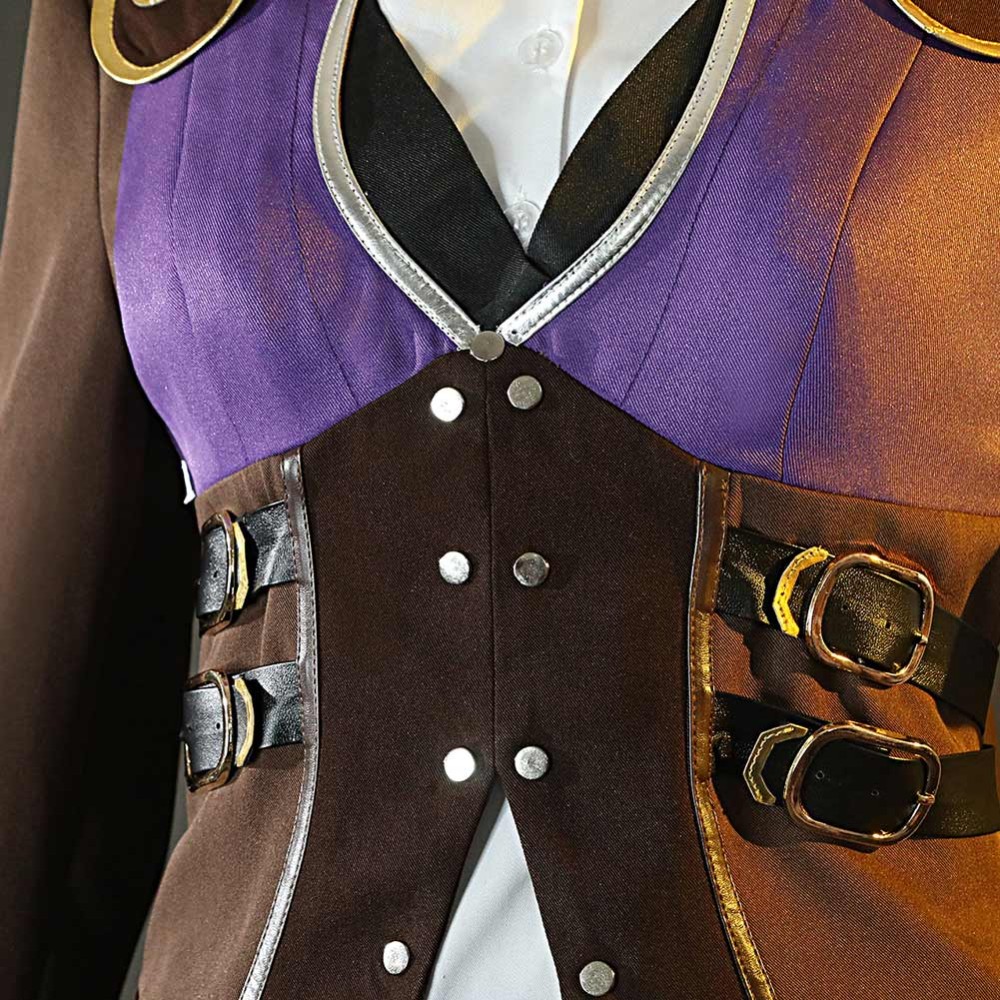 Arcane: League of Legends Caitlyn the Sheriff of Piltover Cosplay Costume Halloween Carnival Outfit