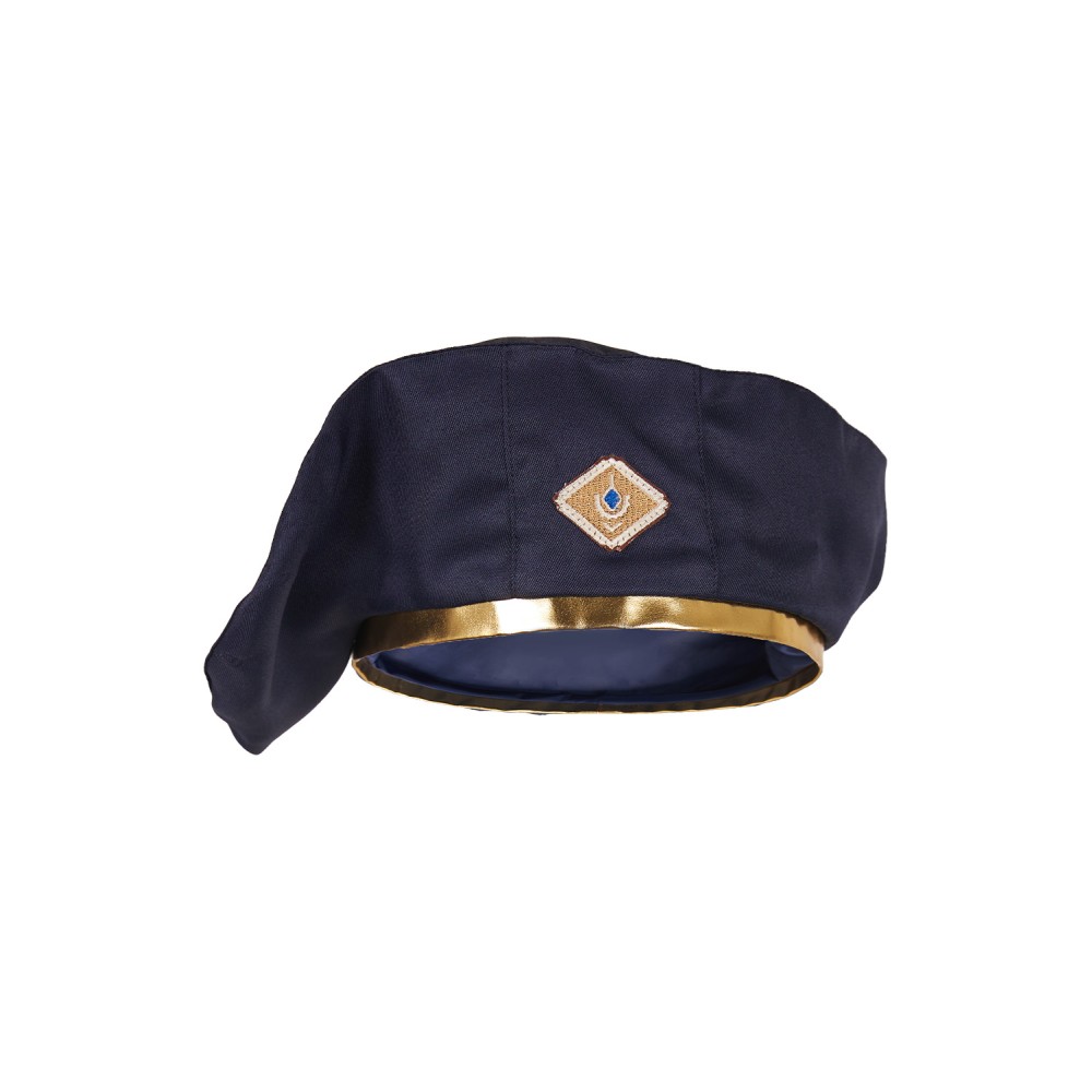 Arcane: League Of Legends Caitlyn Kiramman Blue Officer Hat Accessories Cosplay Costume Halloween Carnival