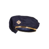 Arcane: League Of Legends Caitlyn Kiramman Blue Officer Hat Accessories Cosplay Costume Halloween Carnival