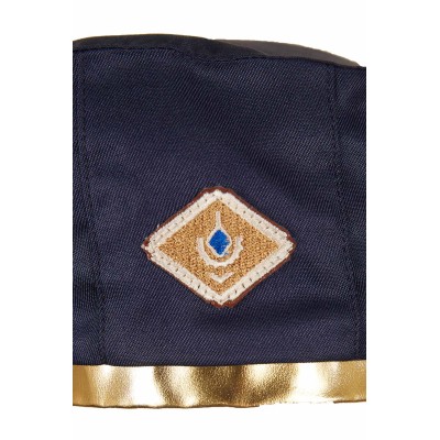 Arcane: League Of Legends Caitlyn Kiramman Blue Officer Hat Accessories Cosplay Costume Halloween Carnival
