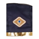 Arcane: League Of Legends Caitlyn Kiramman Blue Officer Hat Accessories Cosplay Costume Halloween Carnival