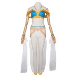 Arabian Night Rem Women Exotic Belly Dancer Cosplay Costume Halloween Carnival Outfit
