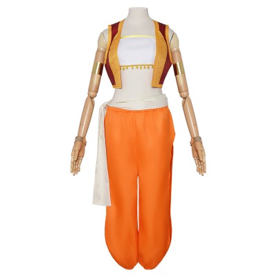 Arabian Night Ram Women Exotic Belly Dancer Cosplay Costume Halloween Carnival Outfit