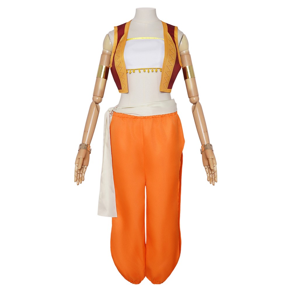 Arabian Night Ram Women Exotic Belly Dancer Cosplay Costume Halloween Carnival Outfit