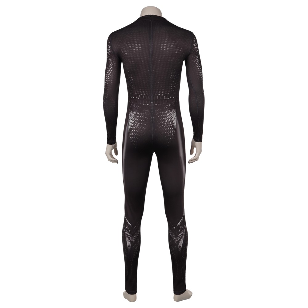 Aquaman Orm Printed Jumpsuit Suit Cosplay Costume Halloween Carnival Outfit