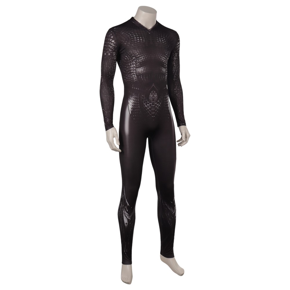 Aquaman Orm Printed Jumpsuit Suit Cosplay Costume Halloween Carnival Outfit