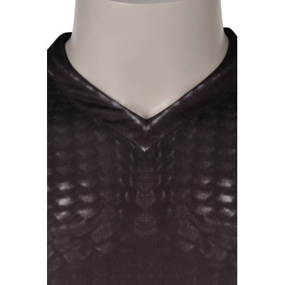 Aquaman Orm Printed Jumpsuit Suit Cosplay Costume Halloween Carnival Outfit