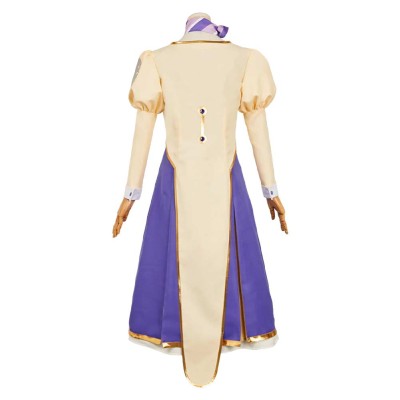 Apocalypse Hotel Yachiyo Women Coat Dress Set Party Cosplay Costume Halloween Carnival