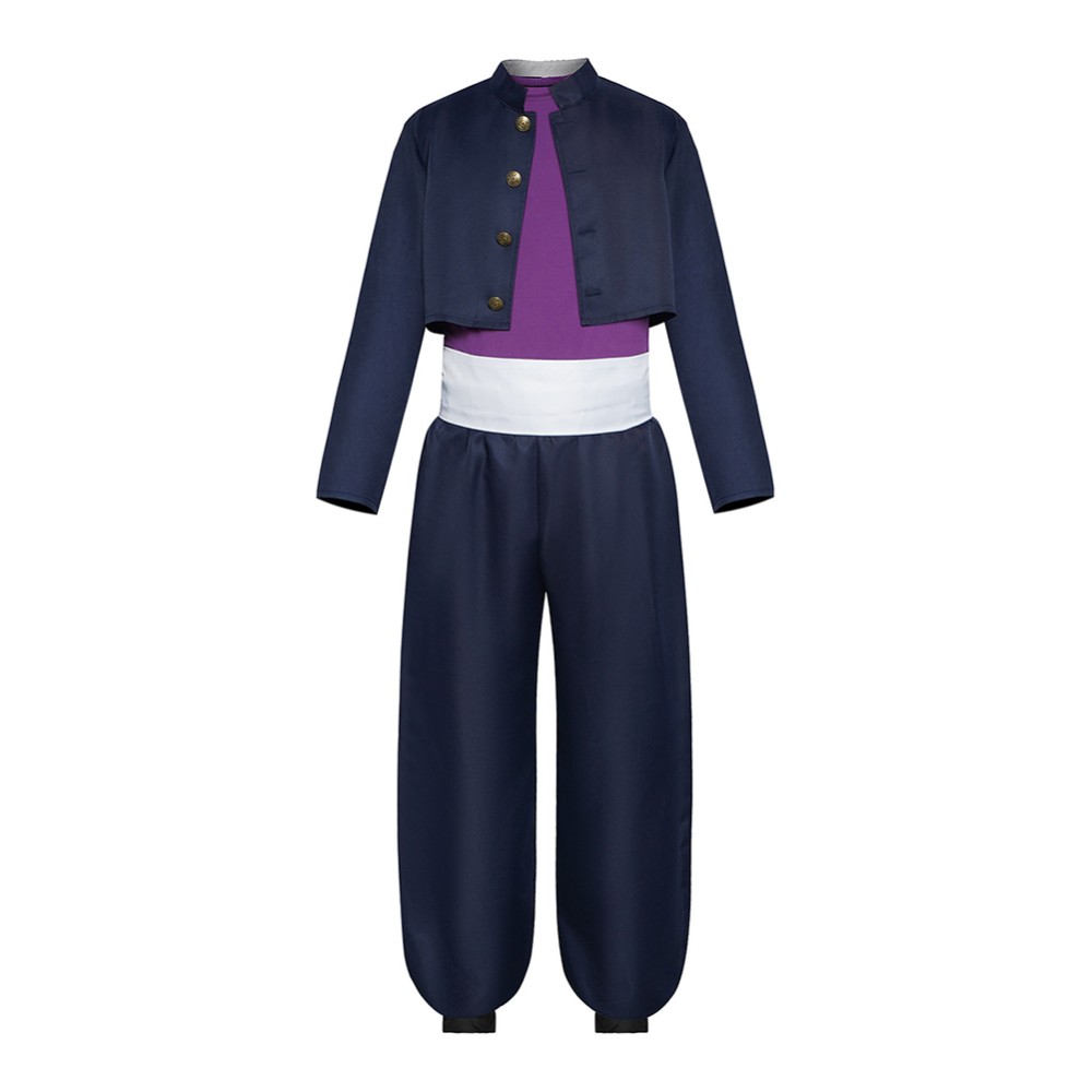 Aoi Todo Blue Cosplay Costume Halloween Carnival Outfit