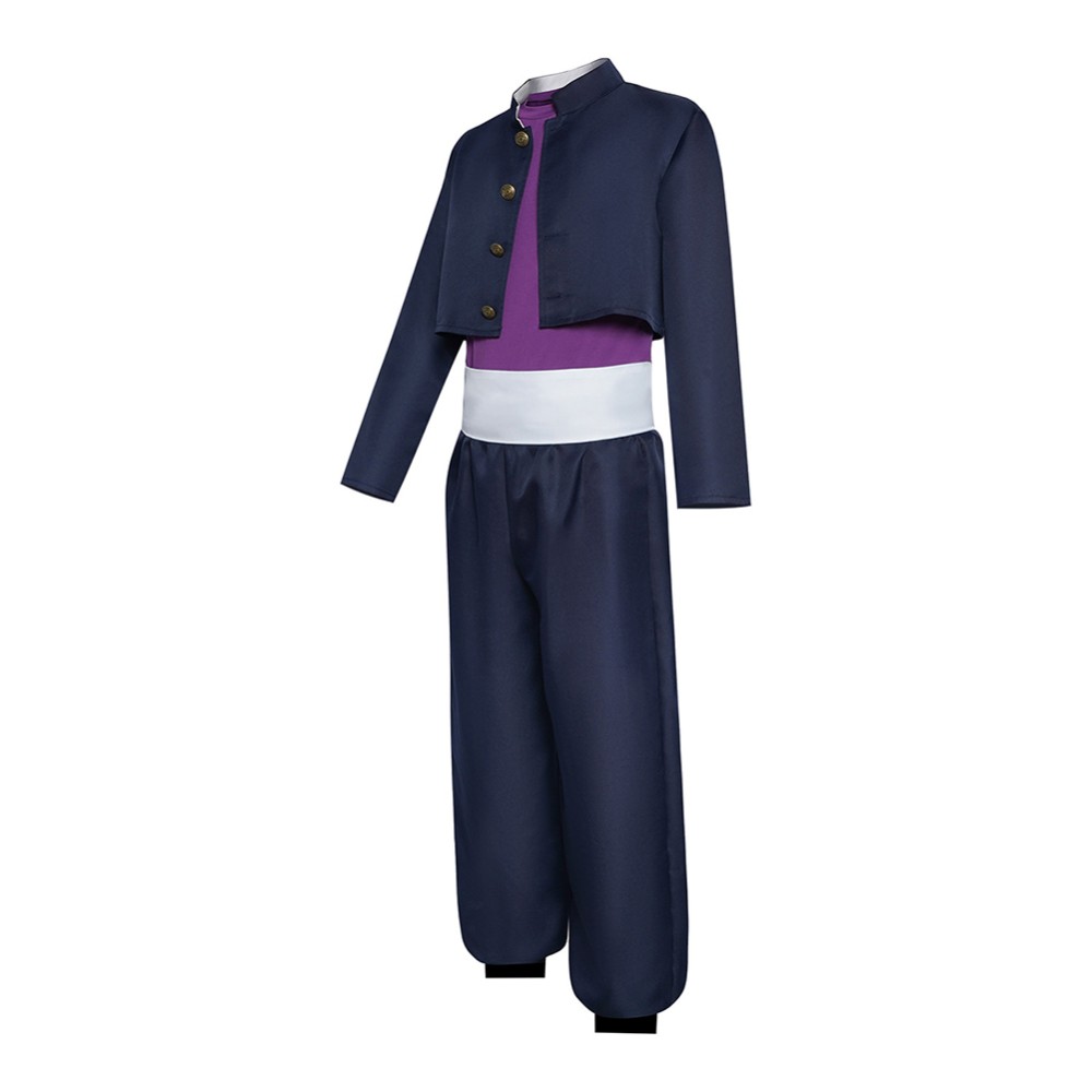 Aoi Todo Blue Cosplay Costume Halloween Carnival Outfit