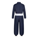 Aoi Todo Blue Cosplay Costume Halloween Carnival Outfit