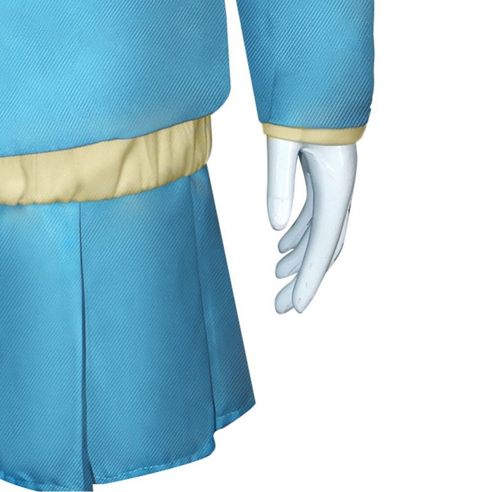 Ao no Hako Kano Chinatsu Women Blue Cosplay Costume Halloween Carnival Outfit