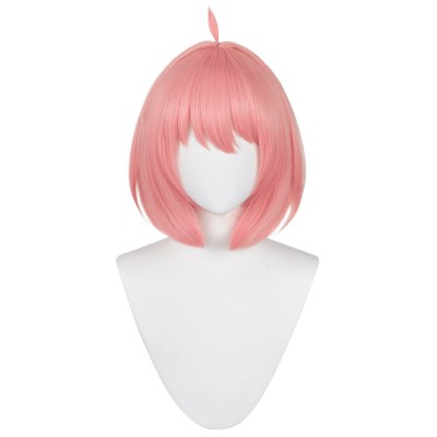 Anya Forger Wig Heat Resistant Synthetic Hair Party Props Cosplay Costume Halloween Carnival