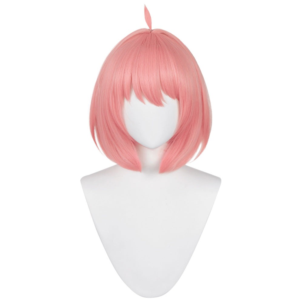 Anya Forger Wig Heat Resistant Synthetic Hair Party Props Cosplay Costume Halloween Carnival