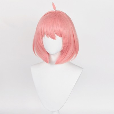 Anya Forger Wig Heat Resistant Synthetic Hair Party Props Cosplay Costume Halloween Carnival