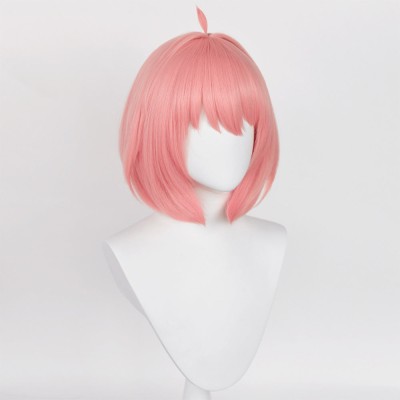 Anya Forger Wig Heat Resistant Synthetic Hair Party Props Cosplay Costume Halloween Carnival