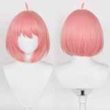 Anya Forger Wig Heat Resistant Synthetic Hair Party Props Cosplay Costume Halloween Carnival