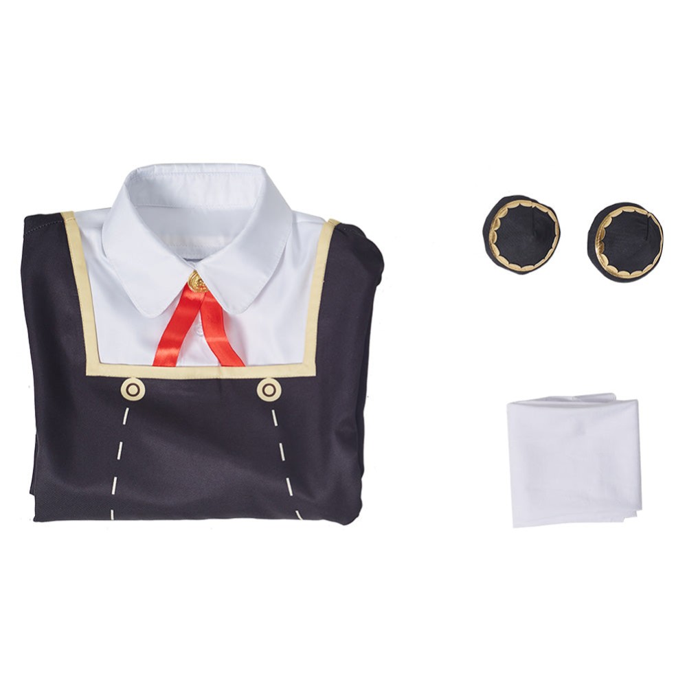 Anya Forger Suit Cosplay Costume Halloween Carnival Outfit