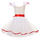 Annabelle Kids Children Tutu Skirt Party Cosplay Costume Halloween Carnival Outfit