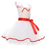 Annabelle Kids Children Tutu Skirt Party Cosplay Costume Halloween Carnival Outfit