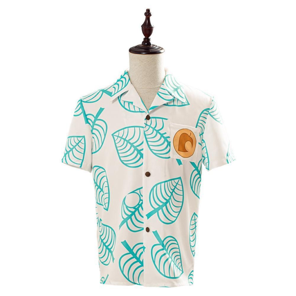 Animal Crossing Tom Top Shirt Coat Suit Cosplay Costume Halloween Carnival Outfit