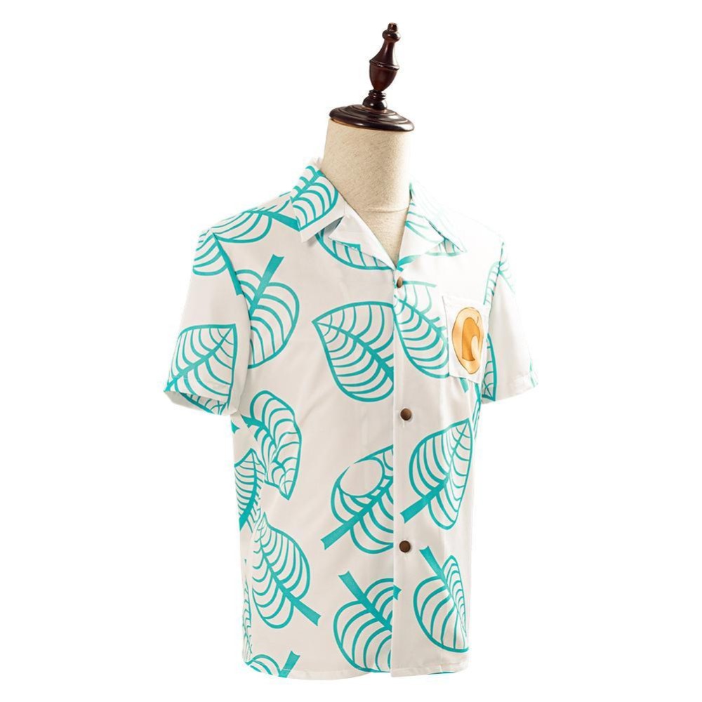 Animal Crossing Tom Top Shirt Coat Suit Cosplay Costume Halloween Carnival Outfit