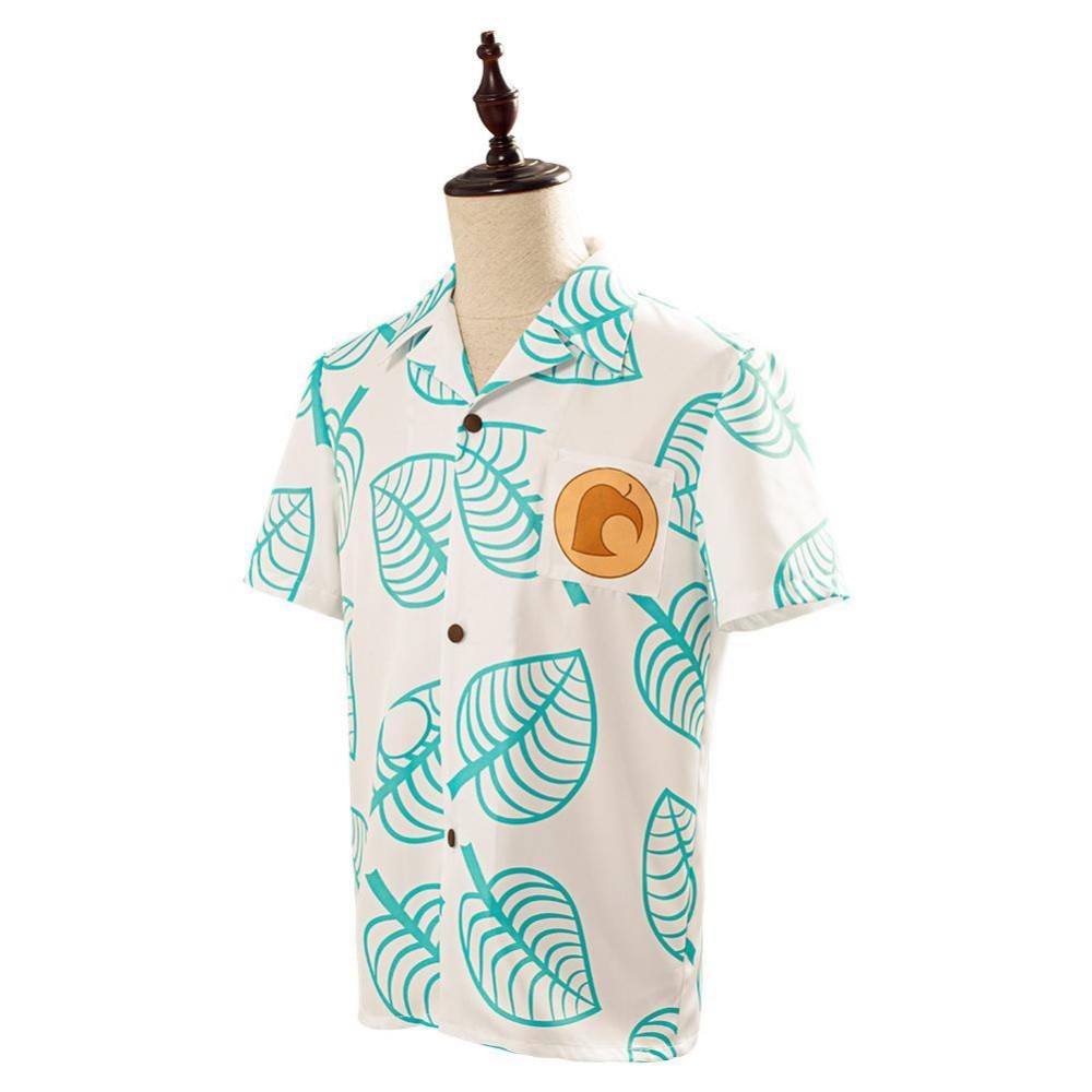 Animal Crossing Tom Top Shirt Coat Suit Cosplay Costume Halloween Carnival Outfit