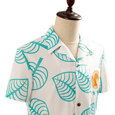 Animal Crossing Tom Top Shirt Coat Suit Cosplay Costume Halloween Carnival Outfit