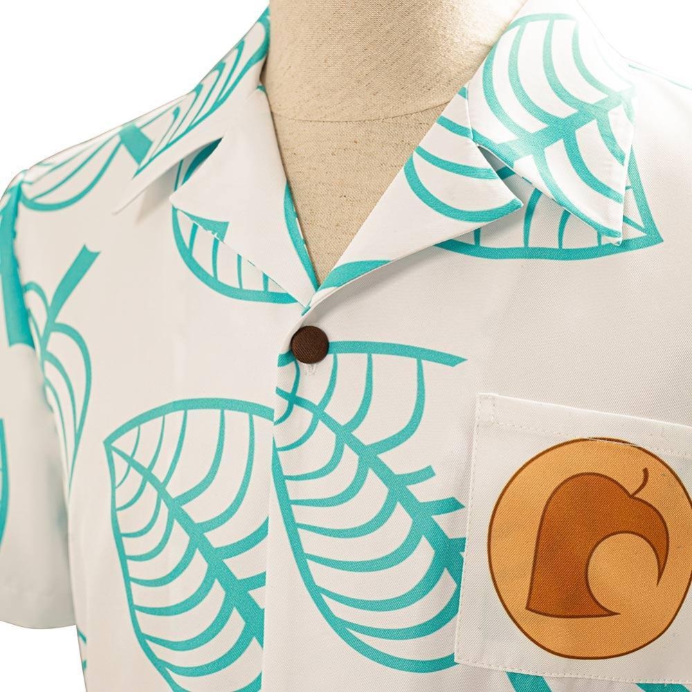 Animal Crossing Tom Top Shirt Coat Suit Cosplay Costume Halloween Carnival Outfit
