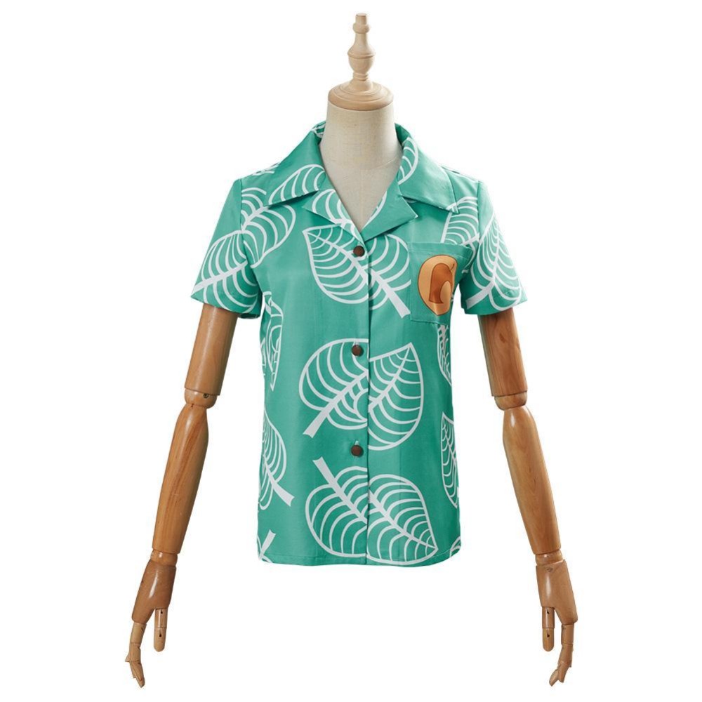 Animal Crossing Timmy &amp; Tommy Top Shirt Coat Festival Cosplay Costume Halloween Carnival Outfit