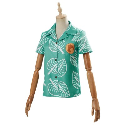 Animal Crossing Timmy &amp; Tommy Top Shirt Coat Festival Cosplay Costume Halloween Carnival Outfit