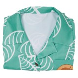Animal Crossing Timmy &amp; Tommy Top Shirt Coat Festival Cosplay Costume Halloween Carnival Outfit