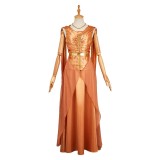 Andor Season 2 Mon Mothma Golden Veil Gown Set Party Cosplay Costume Halloween Carnival
