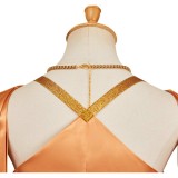 Andor Season 2 Mon Mothma Golden Veil Gown Set Party Cosplay Costume Halloween Carnival