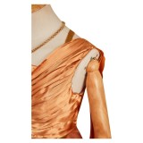 Andor Season 2 Mon Mothma Golden Veil Gown Set Party Cosplay Costume Halloween Carnival