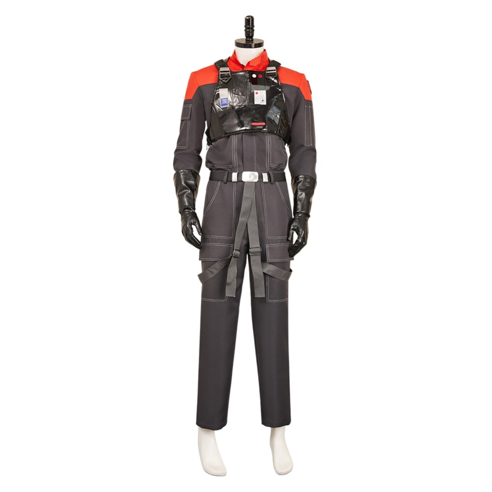 Andor Season 2 Cassian Andor Pilot Suit Party Cosplay Costume Halloween Carnival