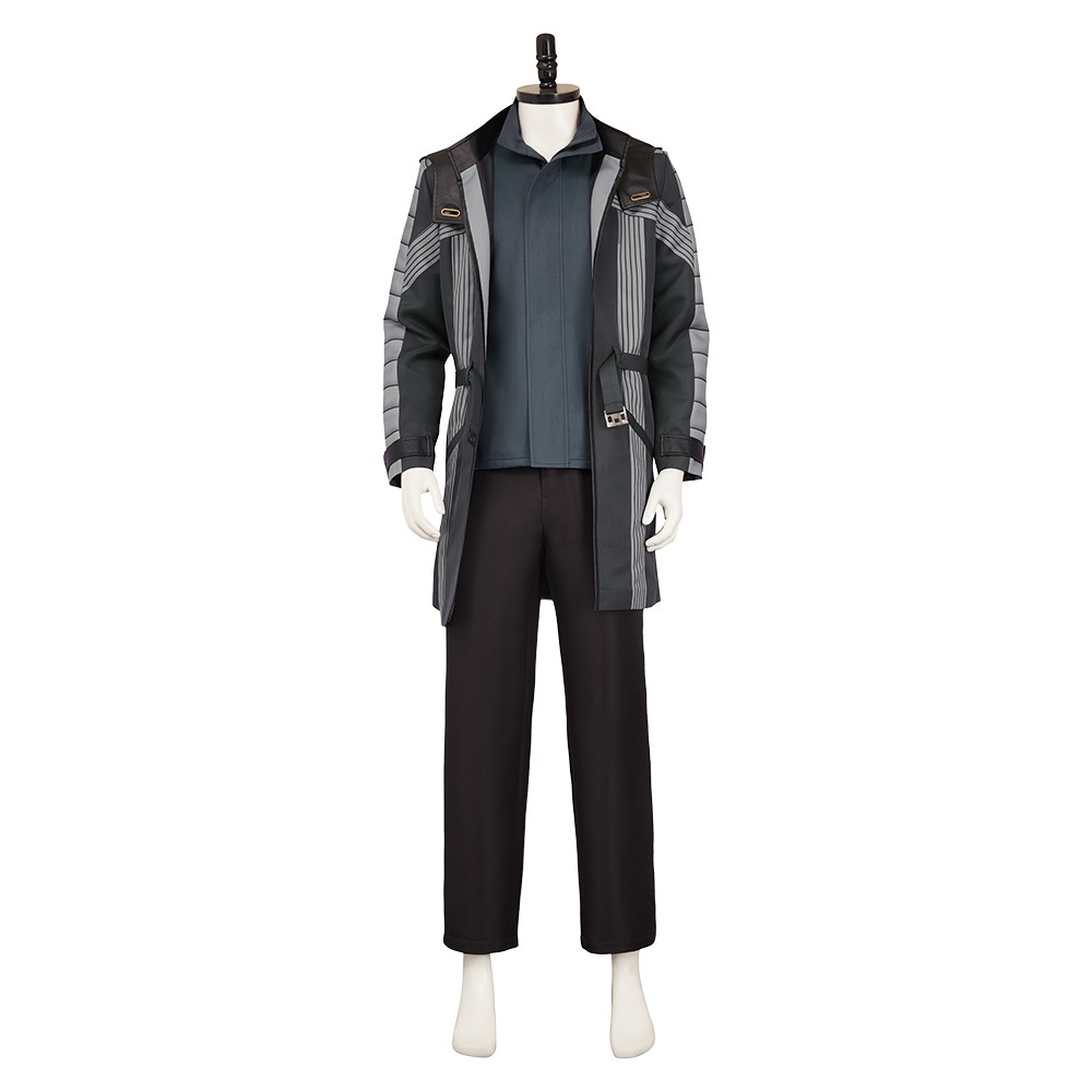 Andor Season 2 Cassian Andor Grey Coat Set Cosplay Costume Halloween Carnival Outfit