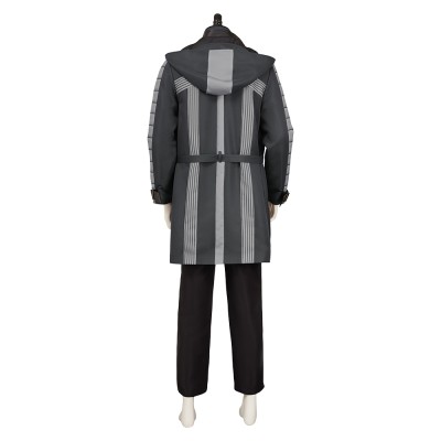 Andor Season 2 Cassian Andor Grey Coat Set Cosplay Costume Halloween Carnival Outfit
