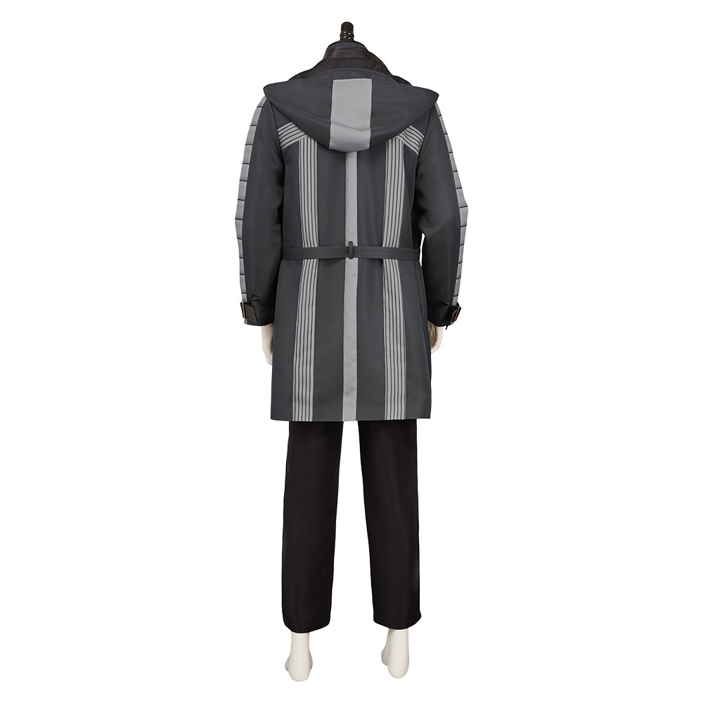 Andor Season 2 Cassian Andor Grey Coat Set Cosplay Costume Halloween Carnival Outfit