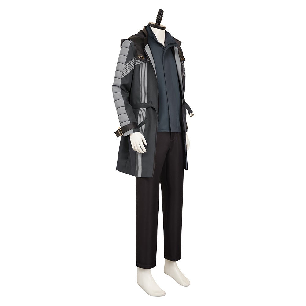Andor Season 2 Cassian Andor Grey Coat Set Cosplay Costume Halloween Carnival Outfit