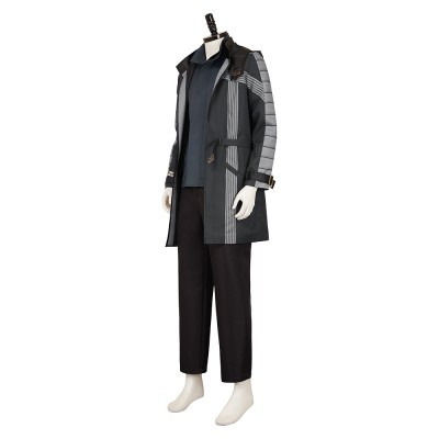 Andor Season 2 Cassian Andor Grey Coat Set Cosplay Costume Halloween Carnival Outfit