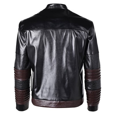 Andor Season 2 Cassian Andor Black Leather Jakcket Suit Cosplay Costume Halloween Carnival Outfit